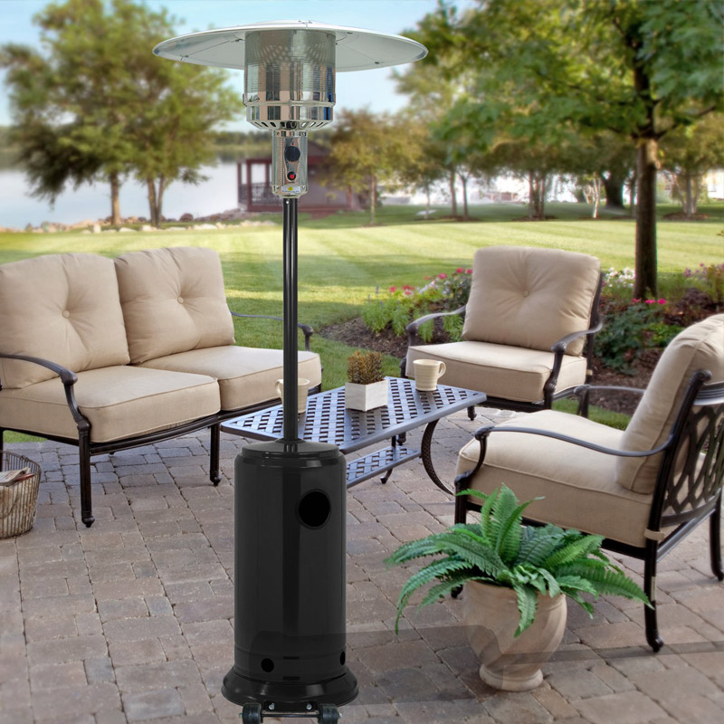 Where should you use a outdoor heater?